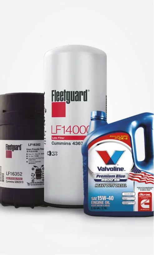 Consumibles, Fleetguard, Valvoline, Trienergy petróleo e industria